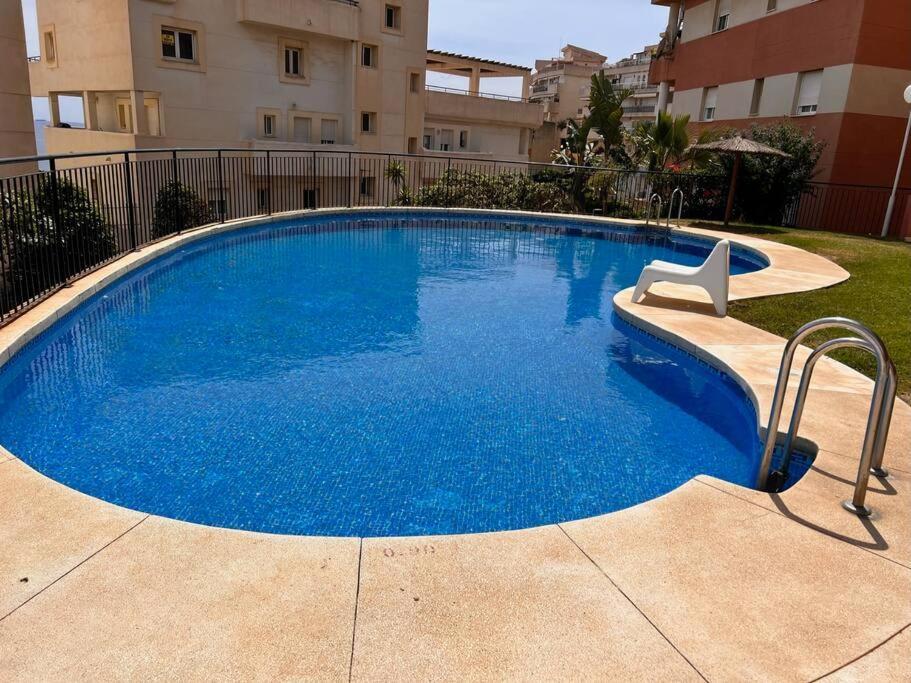 Benalmadena Costa Malaga Apartamento Muy Acogedor Con Vistas Al Mar Terraza Gigante Para Verano E Invierno Parking 외부 사진